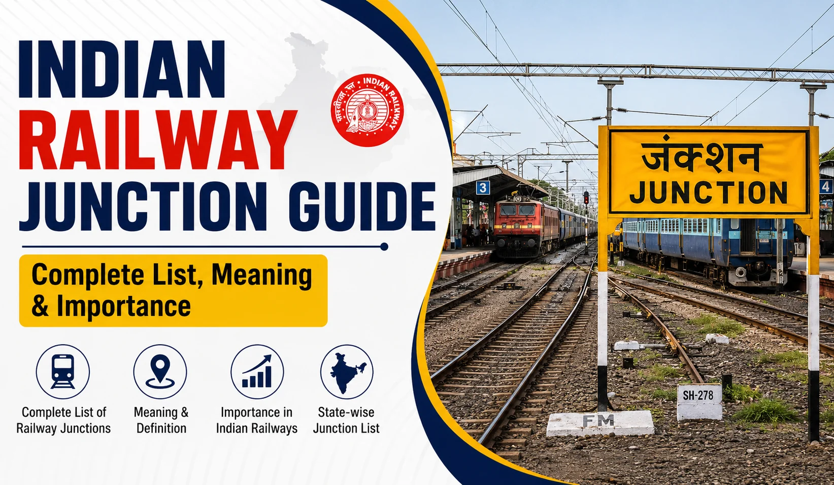 Indian Railway Junction Guide: Complete List, Meaning & Importance
