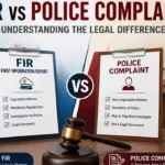 FIR vs Complaint – Difference Explained in India