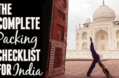 India Travel Packing List